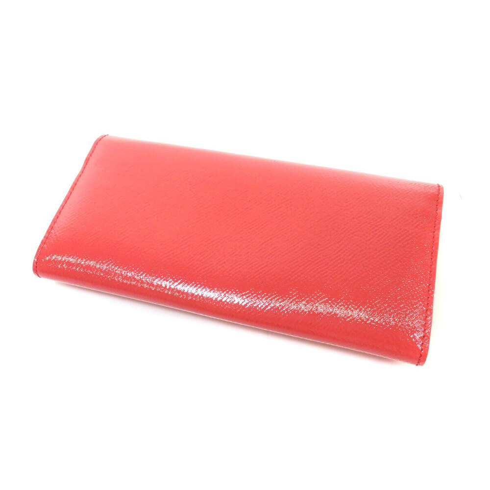Burberry Wallet Leather Long Motif Logo